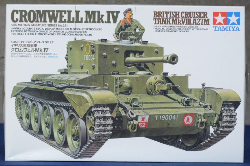 “Cromwell Mk. IV”. Een modelbouwkit op schaal 1/35. Compleet en in originele doos.