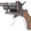 Twee oude trommelpistolen. Omstreeks 1900. Deux revolvers de poche. Vers 1900.