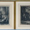 Een reeks van zeven lithografieën naar XVIIIe eeuwse werken van diverse graveurs.