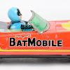 “Batmobile”. Een speelgoedauto op batterijen met motorgeluid en zwaailicht. in originele doos. Jaren ‘60.