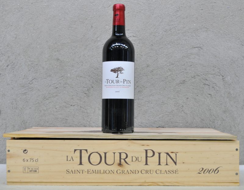 La Tour du Pin A.C. St-Emilion grand cru classé   M.P. O.K. 2006  aantal: 6 bt