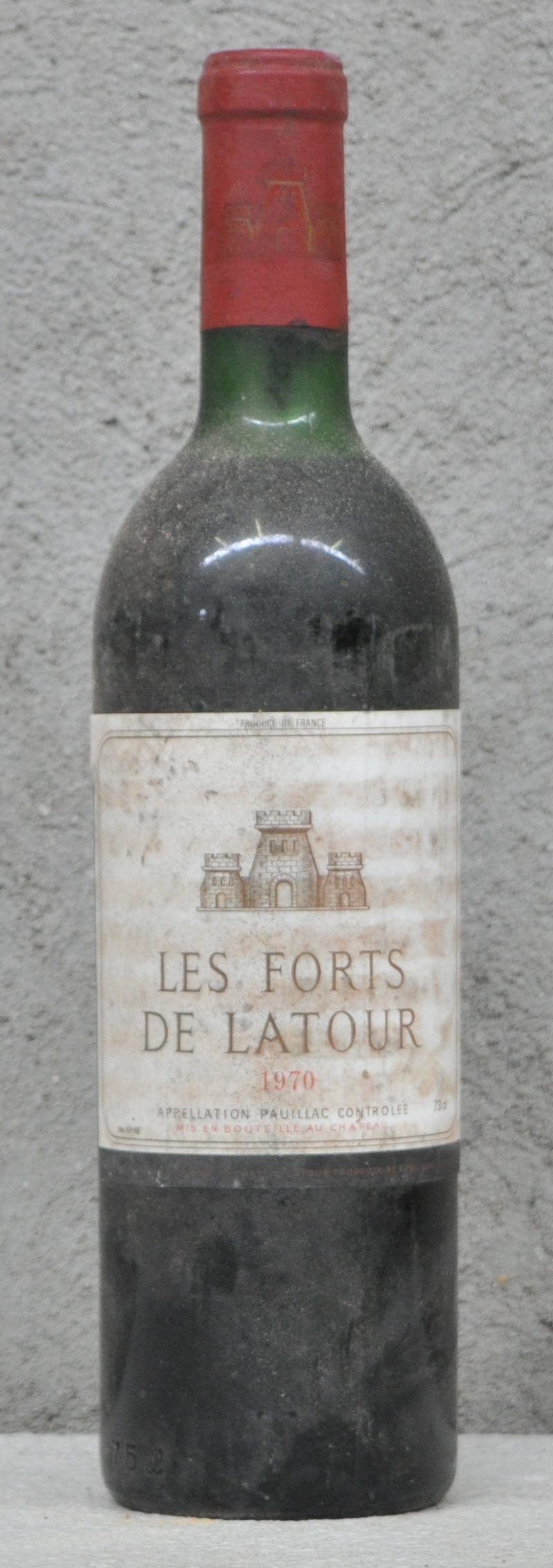 Les Forts de Latour A.C. Pauillac   M.C.  1970  aantal: 1 bt ts