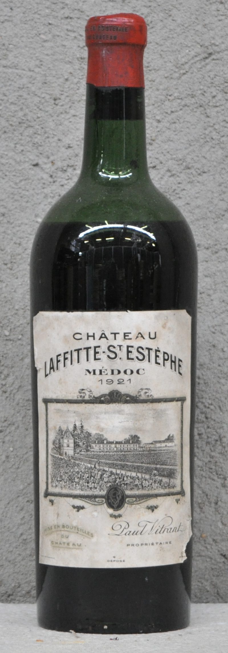 Ch. Laffitte-St-Estèphe A.C. Médoc   M.C.  1921  aantal: 1 bt ls