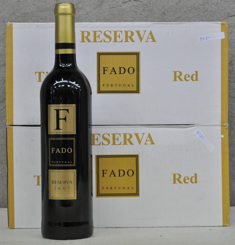 Fado Reserva Vinho Regional Alentejano  Terras de Alter C.V. Lda, Fronteira M.O. O.D. 2007  aantal: 12 bt.