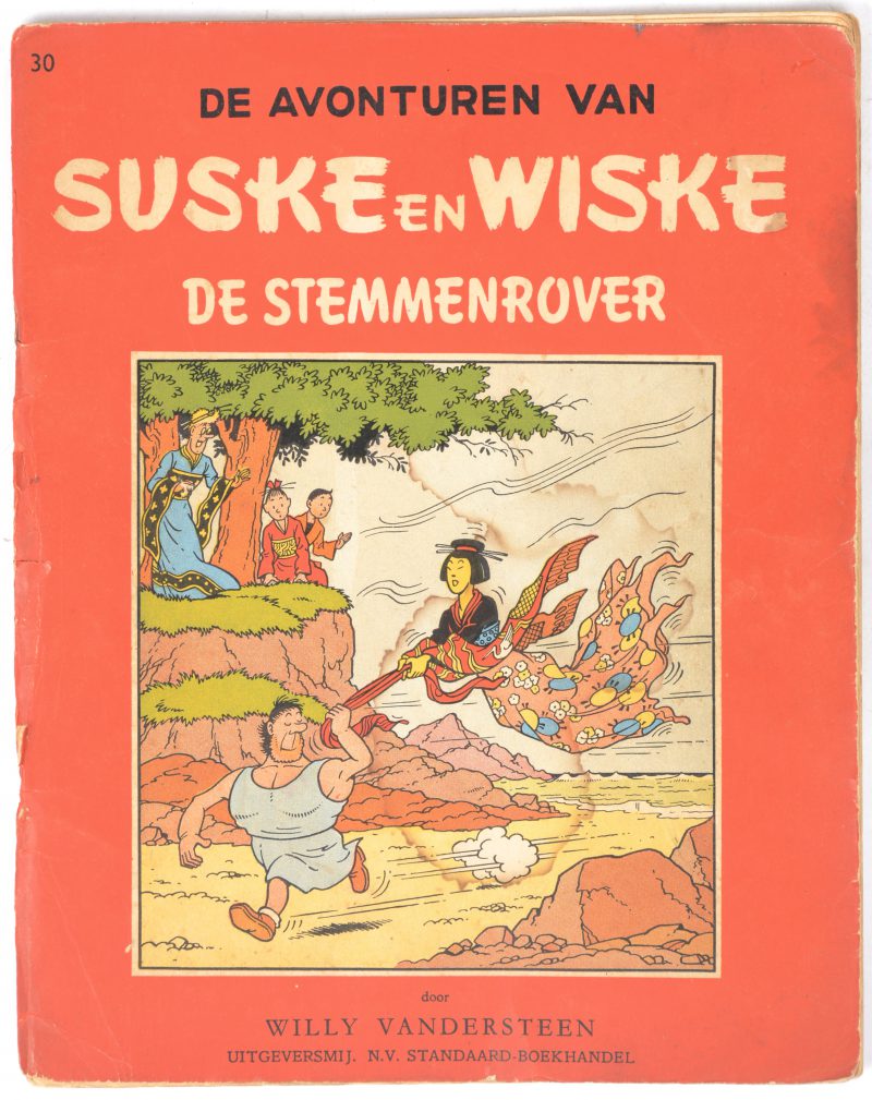 “De stemmenrovers”. Een stripboek van Suske en Wiske.