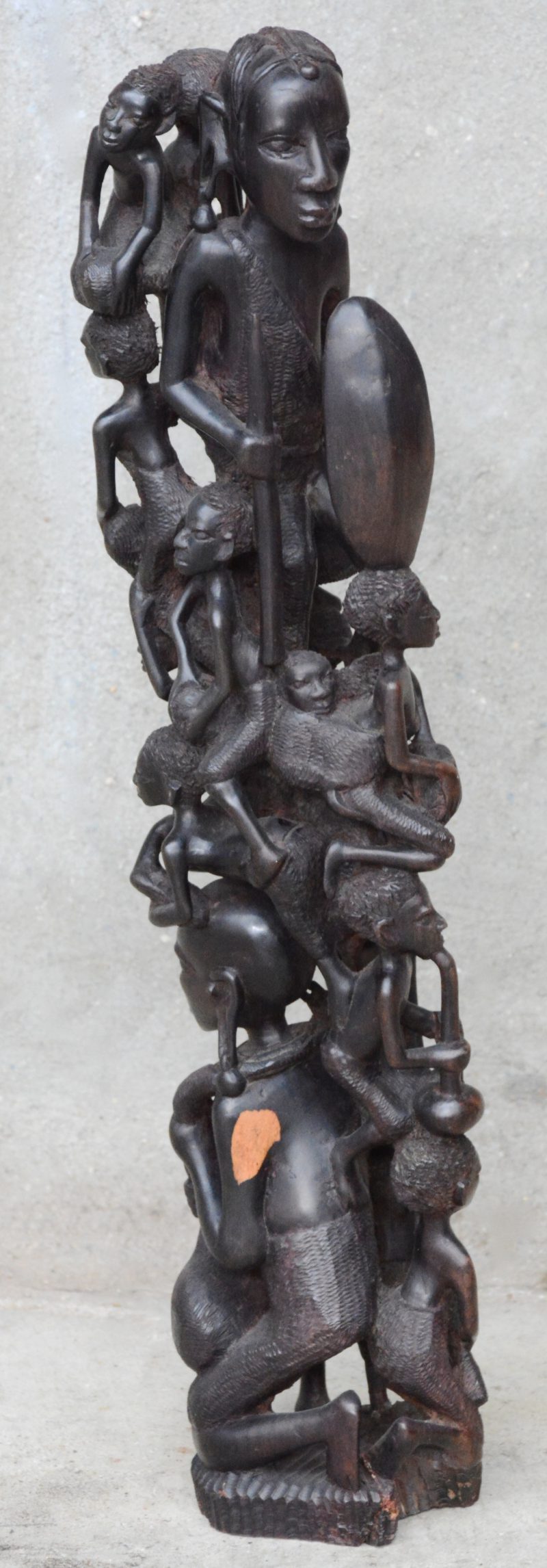 Afrikaanse ebbenhouten sculptuur.