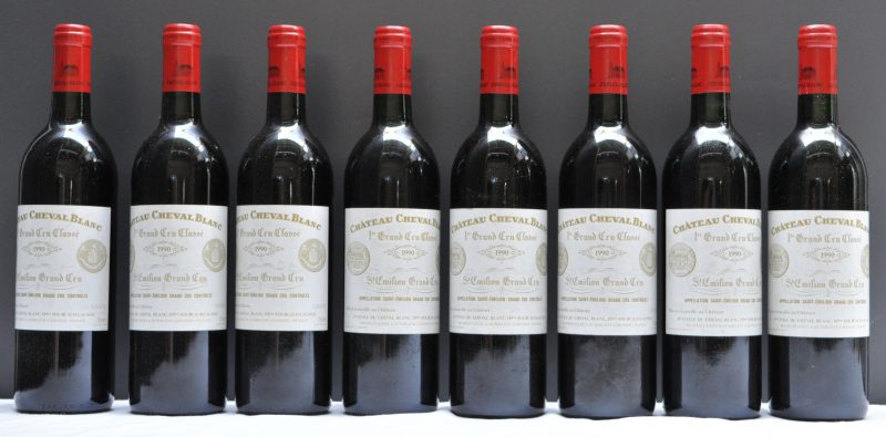 Ch. Cheval Blanc A.C. St-Emilion 1e grand cru classé   M.C.  1990  aantal: 8 bt
