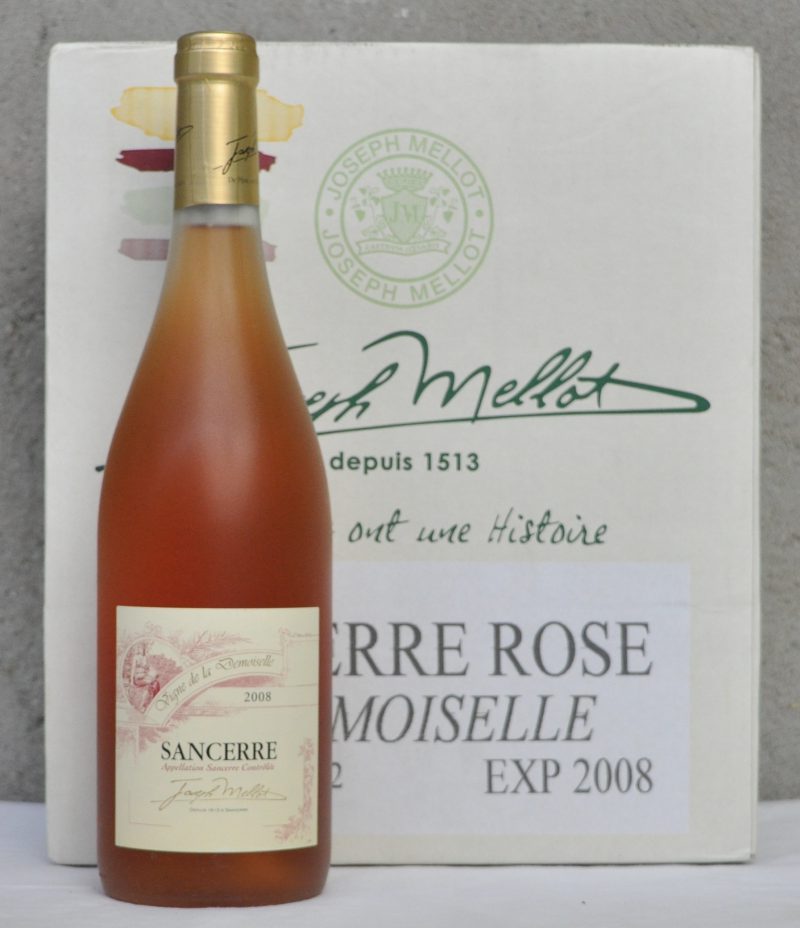 Sancerre Rosé Vigne de la Demoiselle A.C.  Joseph Mellot, Sancerre M.O. O.D. 2008  aantal: 6 bt