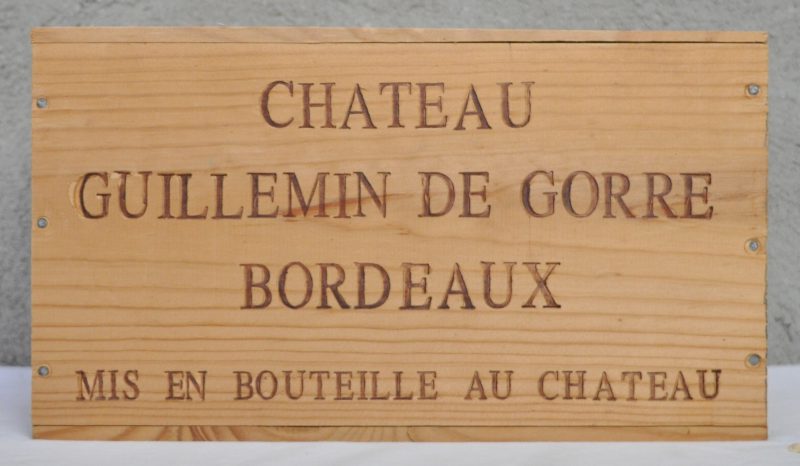 Ch. Guillemin de Gorre A.C. Bordeaux   M.C. O.K. 2000  aantal: 6 bt
