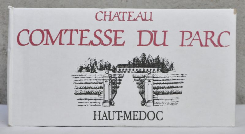 Ch. Comtesse du Parc A.C. Haut-Médoc   M.C. O.D. 2003  aantal: 6 bt