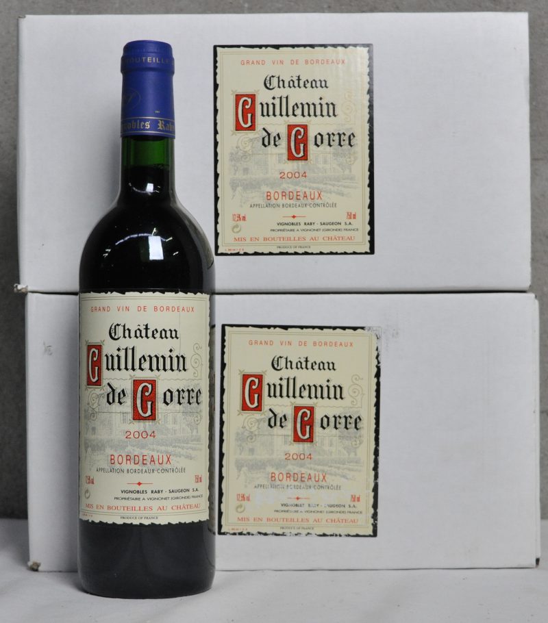 Ch. Guillemin de Gorre A.C. Bordeaux   M.C. O.D. 2004  aantal: 12 bt
