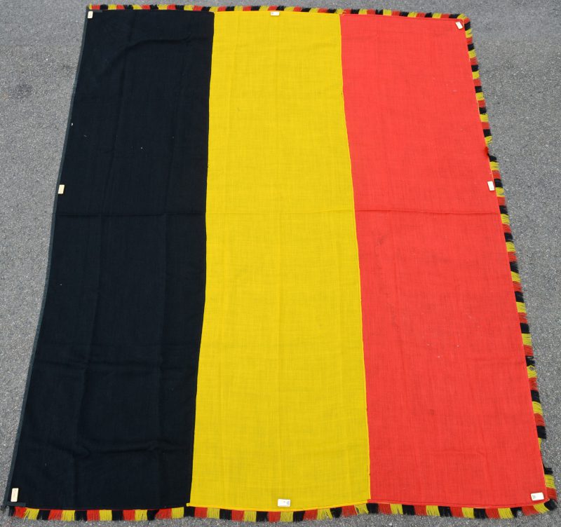 Een oude Belgische vlag.