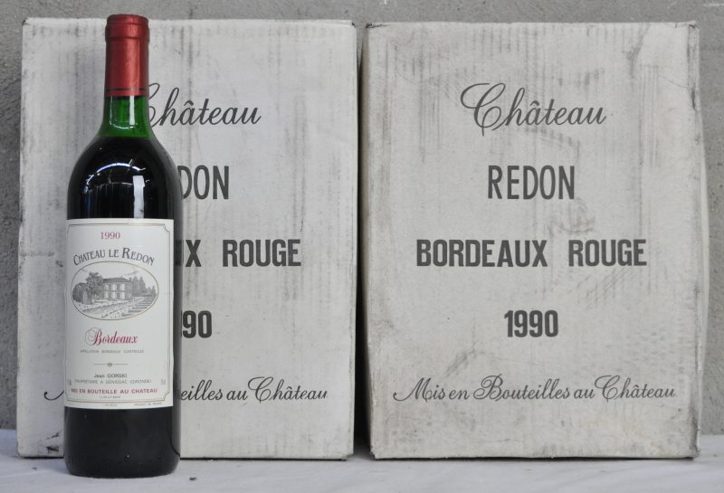 Ch. Le Redon A.C. Bordeaux   M.C. O.D. 1990  aantal: 12 bt
