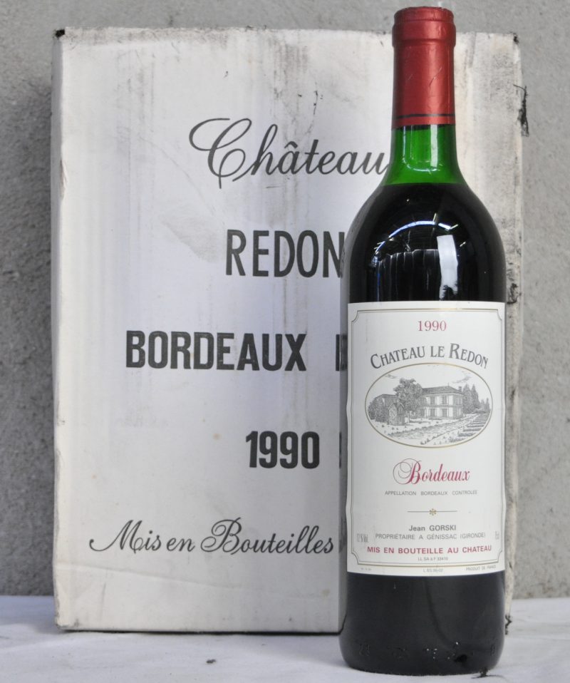 Ch. Le Redon A.C. Bordeaux   M.C. O.D. 1990  aantal: 6 bt