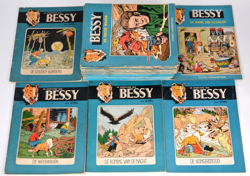 “Bessy”. Een lot van 38 albums, waaronder eerste uitgaven. 1957 - 1983.