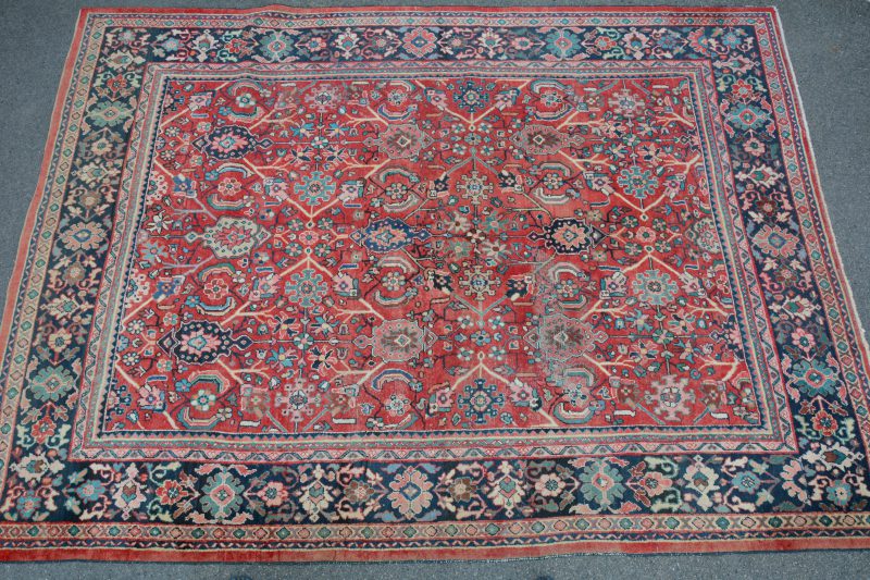 Mahal Shah Abbas. Een groot tapijt van wol. Handgeknoopt.