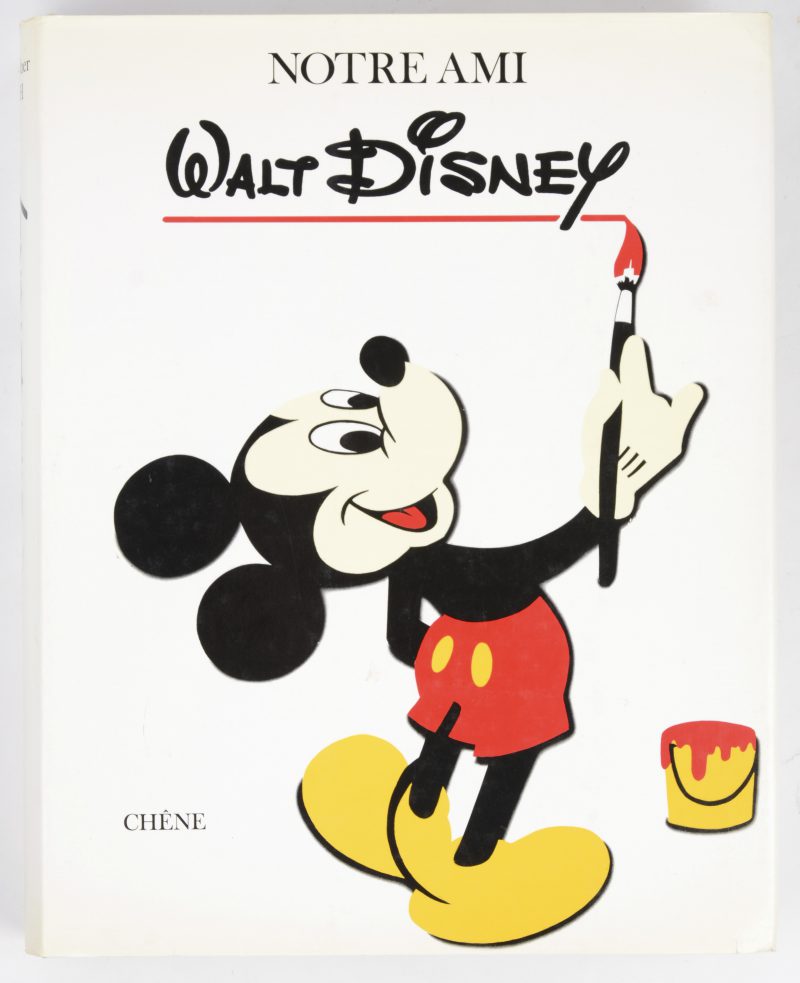 “Walt Disney”. Een documentatie boek uitgegeven in 1985.