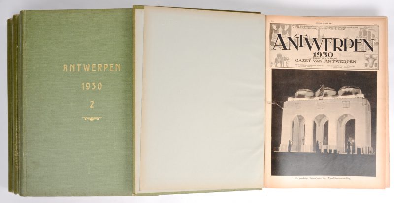 “Wereldtentoonstelling Antwerpen 1930”. In vier delen.