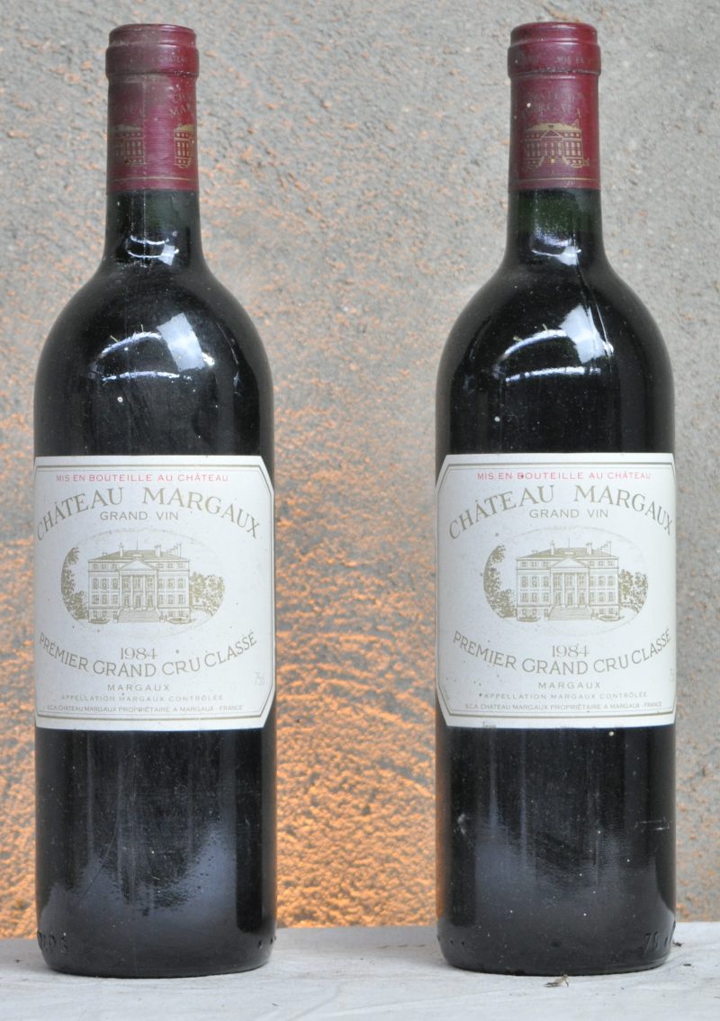 Ch. Margaux A.C. Margaux 1e grand cru classé  M.C.  1974  aantal: 2 bt