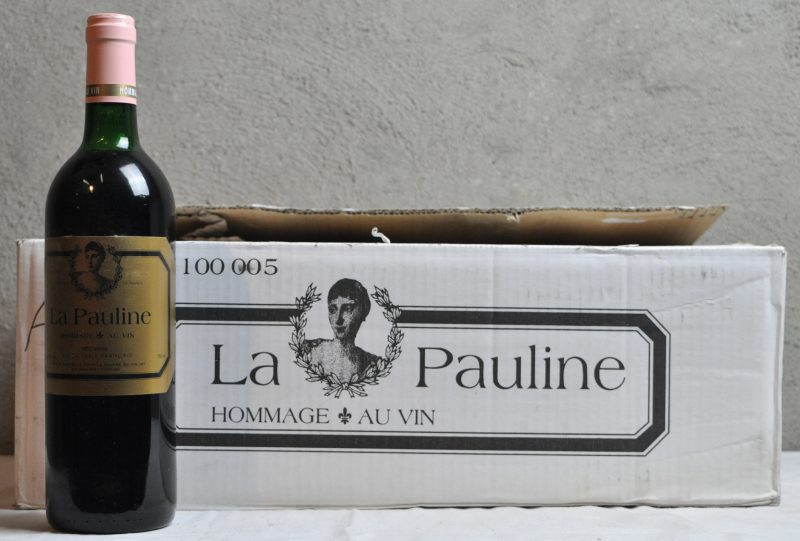 La Pauline Vin de table français  La Bourse du Vin M.O. O.D. 0  aantal: 12 bt
