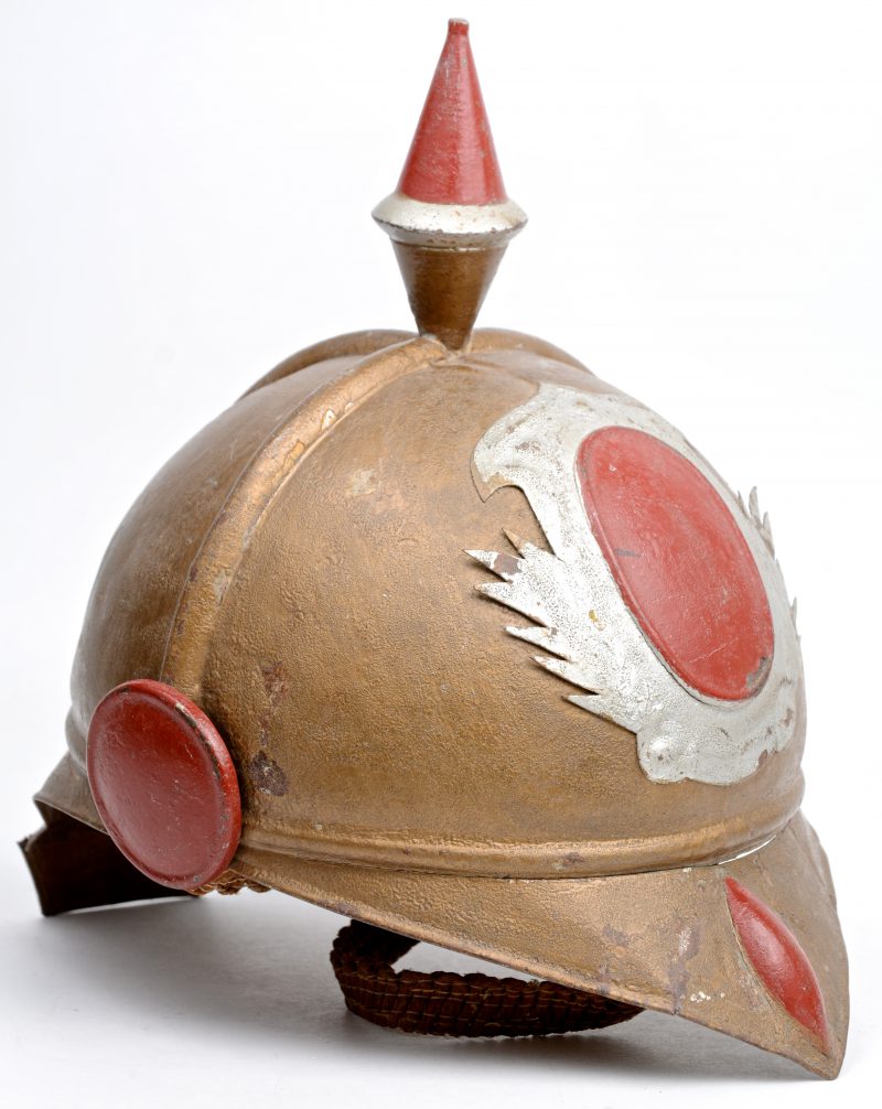 Een Oude Duitse helm.