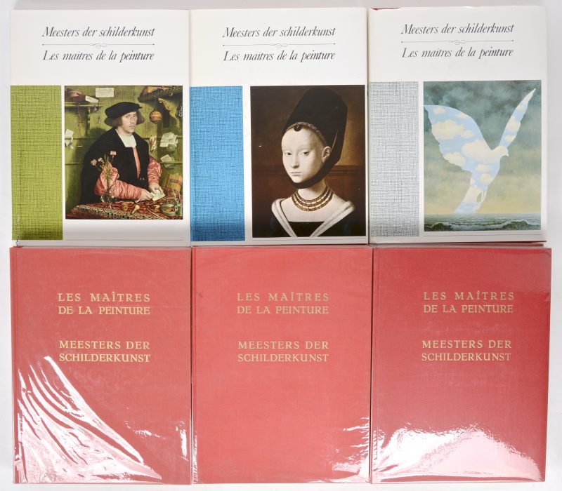 “Meesters der schilderkunst”. Een reeks in acht delen, uitgegeven door Soubry. Eerste deel dubbel.