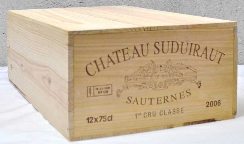 Ch. Suduiraut A.C. Sauternes 1e grand cru classé  M.C. O.K. 2006  aantal: 12 bt