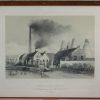 Een reeks van vijf lithografieën uit de reeks ‘Belgique Industrielle’, met XIXe eeuwse zichten op bekende industriële bedrijven. Ed. Simonau & Toovey.