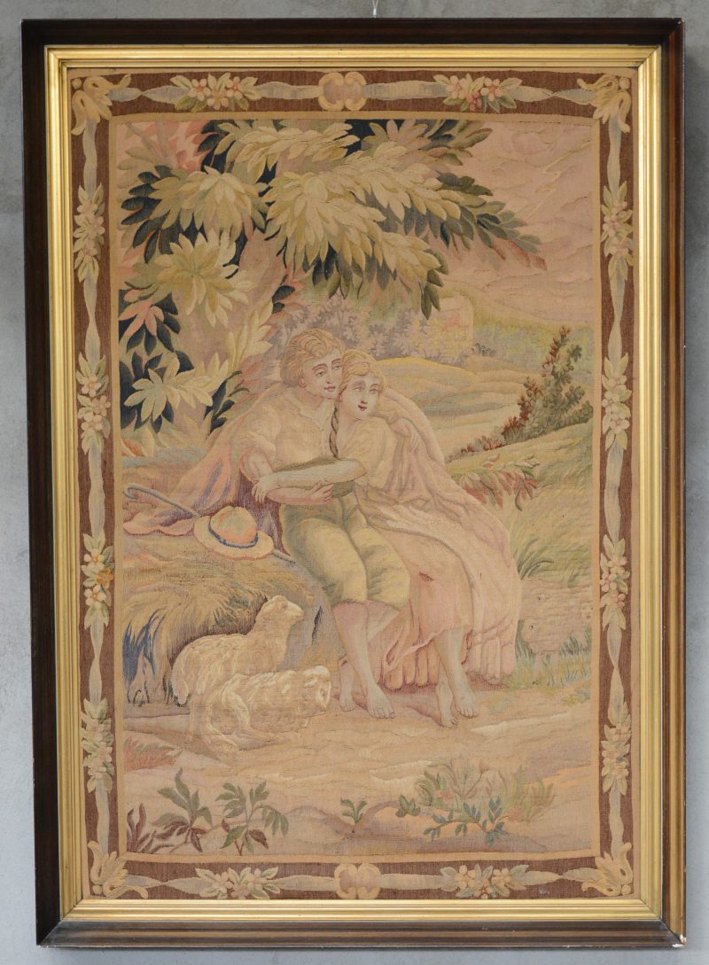 “Herderskoppel”. Een XVIIIe eeuws tapisserie.