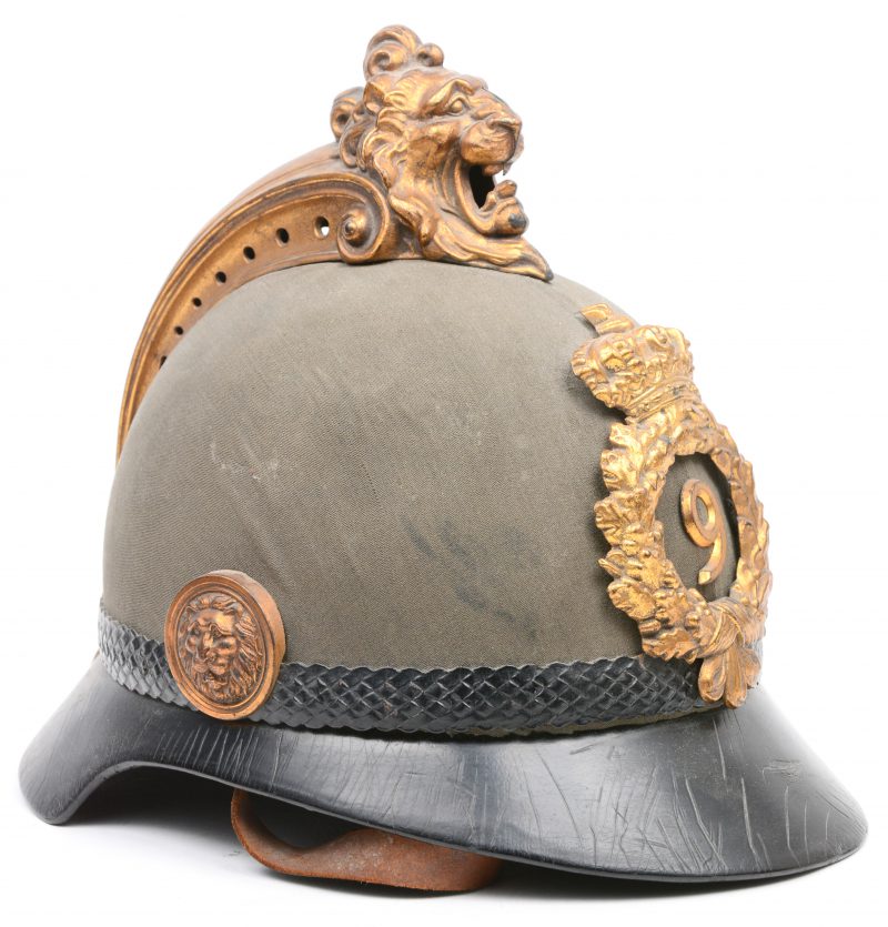 Een Belgische helm model 1914.