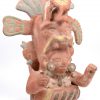 De eeuwige jeugd. Terracotta beeld naar pre-Columbiaans voorbeeld. Midden-Amerika.