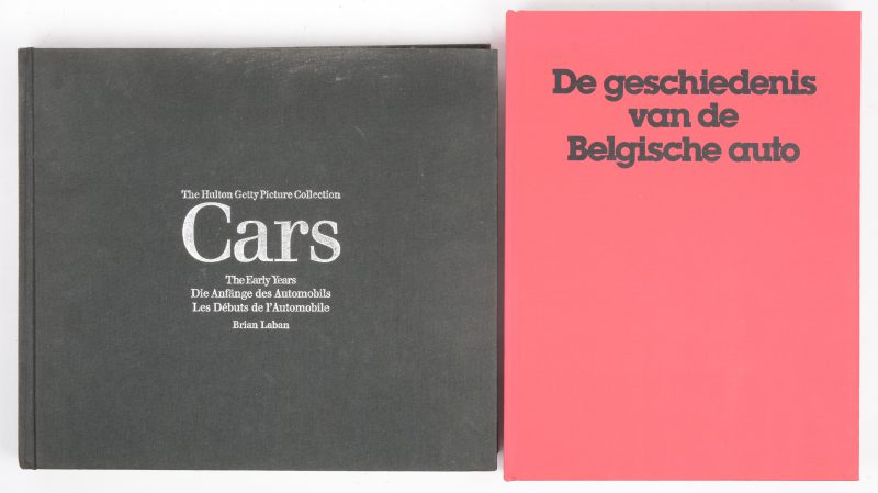 Twee boeken: - “De geschiedenis van de Belgische auto” 1980.- “Cars”. 2000.