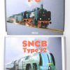 Een lot van 7 modellen van locomotieven op schaal 1/87:- Henschel Wegmann- Pacific Chapelon Nord- Bayerische S 3/6- Baureihe 01- A4 Pacific “Mallard”- SNCB/NMBS Type 12- P8Met begeleidende folders.
