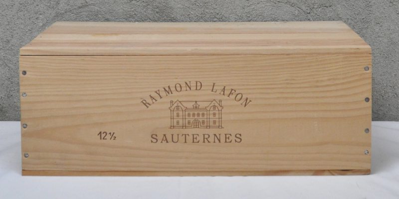 Ch. Raymond-Lafon A.C. Sauternes   M.C. O.K. 1998  aantal: 12 37,5cl