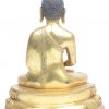 Een verguld bronzen Boeddha.