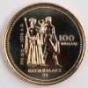 1 gouden munt 14 K “Olympiade 1976”.  Canada, 100 CAD.