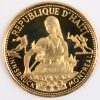 1 gouden munt van 500 Gourdes “Olympiade Montreal”. Au 900/1000. Haïti, 1974. In etui met certificaat.