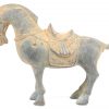 Een bronzen paardje naar voorbeeld uit de T’angperiode.