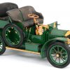 Vier schaalmodellen:- 1911 Stanley Steamer- 1905 Rolls-Royce. (Radiatordop manco)- Benz Patent Motorwagen- Daimler - Maybach Einspur.