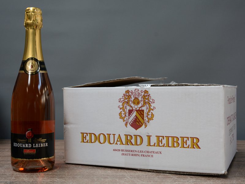 Edouard Leiber Brut Rosé A.C. Crémant d’Alsace    O.D. 0  aantal: 6 Bt.