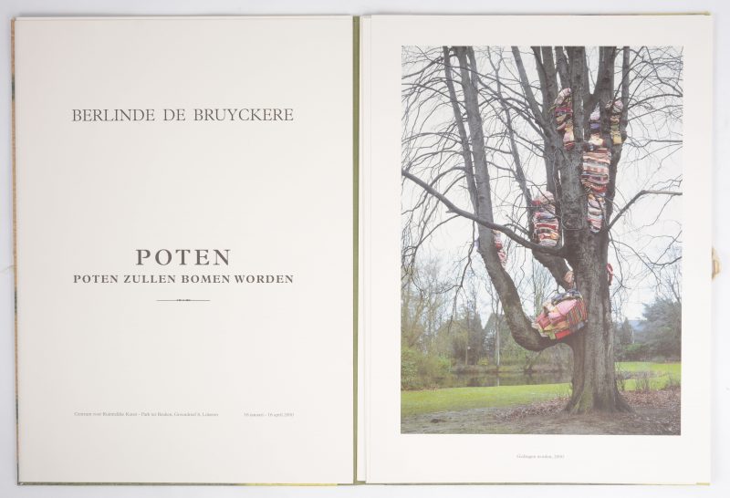 “Poten zullen bomen worden”. Een kunstmap naar aanleiding van de tentoonstelling van Berlinde de Bruyckere uit 2000.