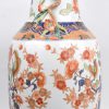 Grote Chinese porseleinen vaas met een Imari decor.