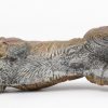 Een gepolychromeerde tijger van Weens brons. Recent werk.