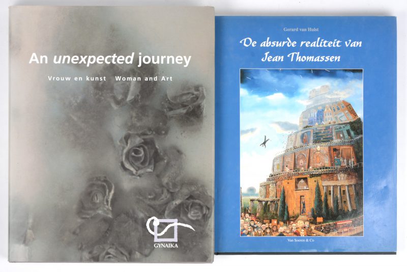 Een paar kunstboeken:- “De absurde realiteit van Jean Thomassen”.- “An unexpected journey. vrouw en kunst”.