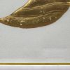 “Tithonos”. Uit de reeks “Hommage aux Bijoux de Braque”. Hoogdruk verguld met 23 K fijn goud. Met droogdrukstempel G. Braque. Genummerd 2/200 en gesigneerd buiten de plaat.