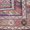 Twee handgeknoopte Turkse wollen tapijtjes.