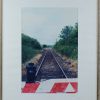 Drie ingekaderde foto’s van spoorwegen. Alledrie buiten de prent gesigneerd en twee genummerd, resp. 6/97 & 6/95.