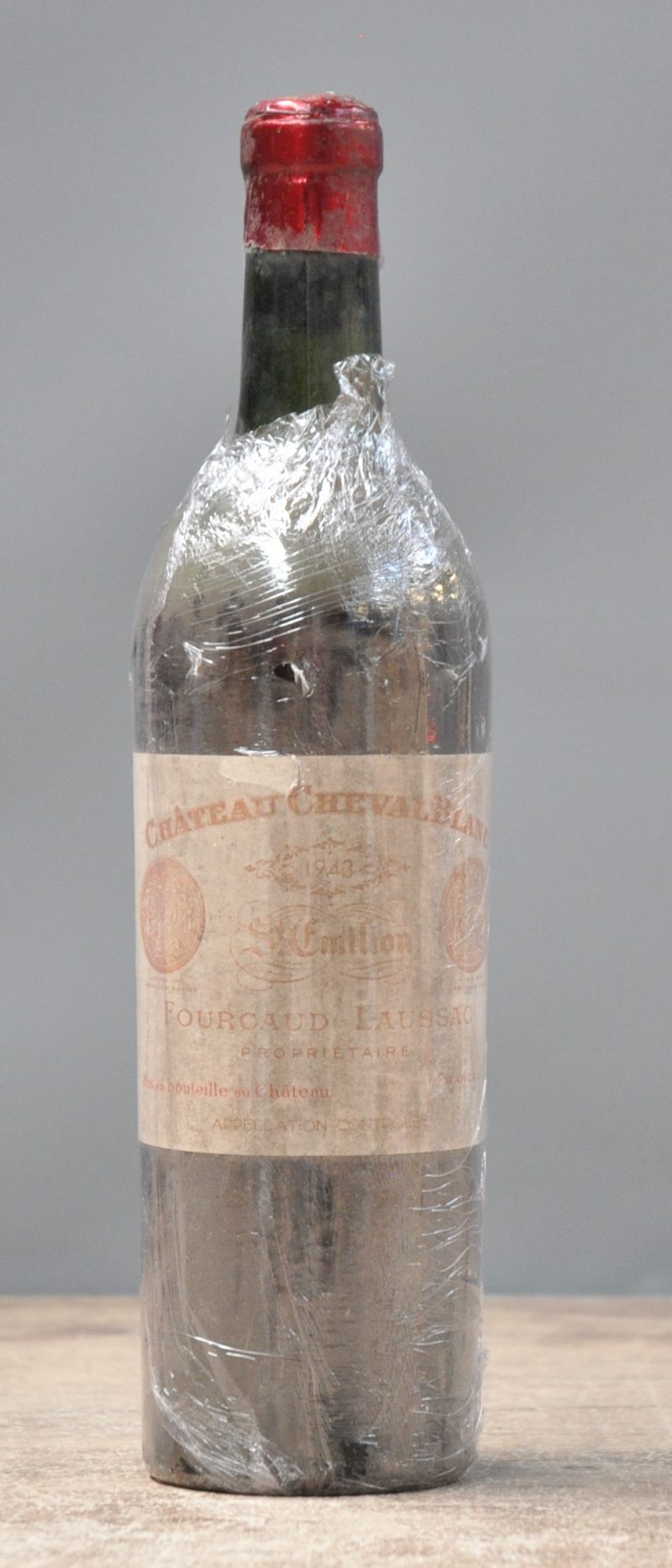 Ch. Cheval Blanc A.C. St-Emilion grand cru 1e grand cru classé  M.C.  1943  aantal: 1 Bt. ls