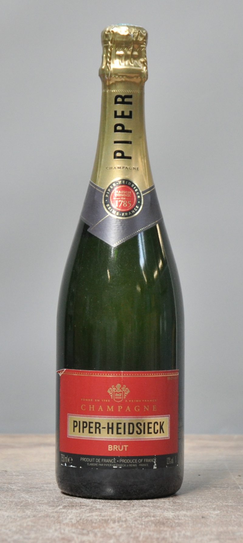 Piper-Heidsieck Brut A.O.C. Champagne       aantal: 1 Bt.