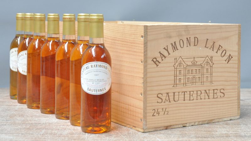 Ch. Raymond Lafon A.C. Sauternes   M.C. O.K. 1997  aantal: 24 hBt.